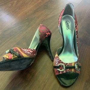 Carlos Santana high heels shoes
